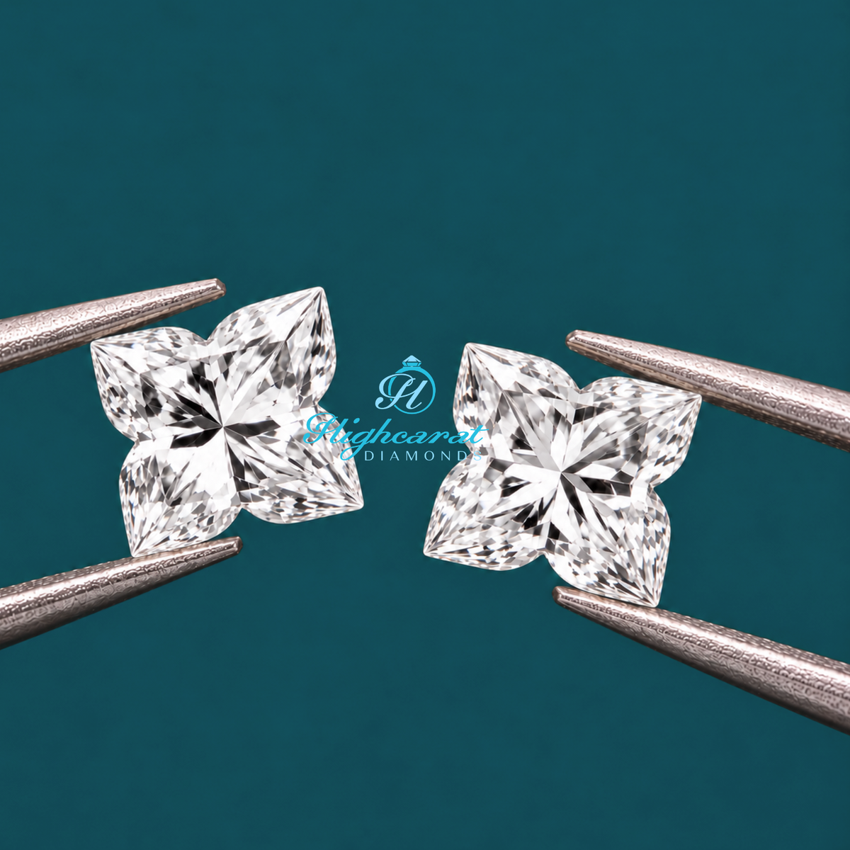 Lily Flower Shape Lab Grown Diamond