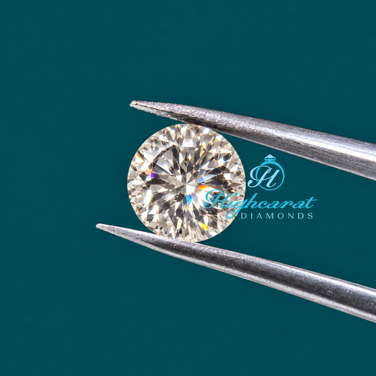 Round Portuguese cut antique shape lab grown diamond