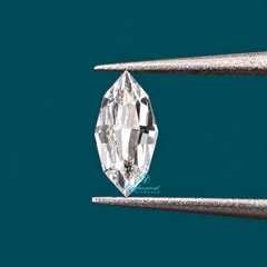 Unique Elongated Marquise Shape Lab Grown Diamond